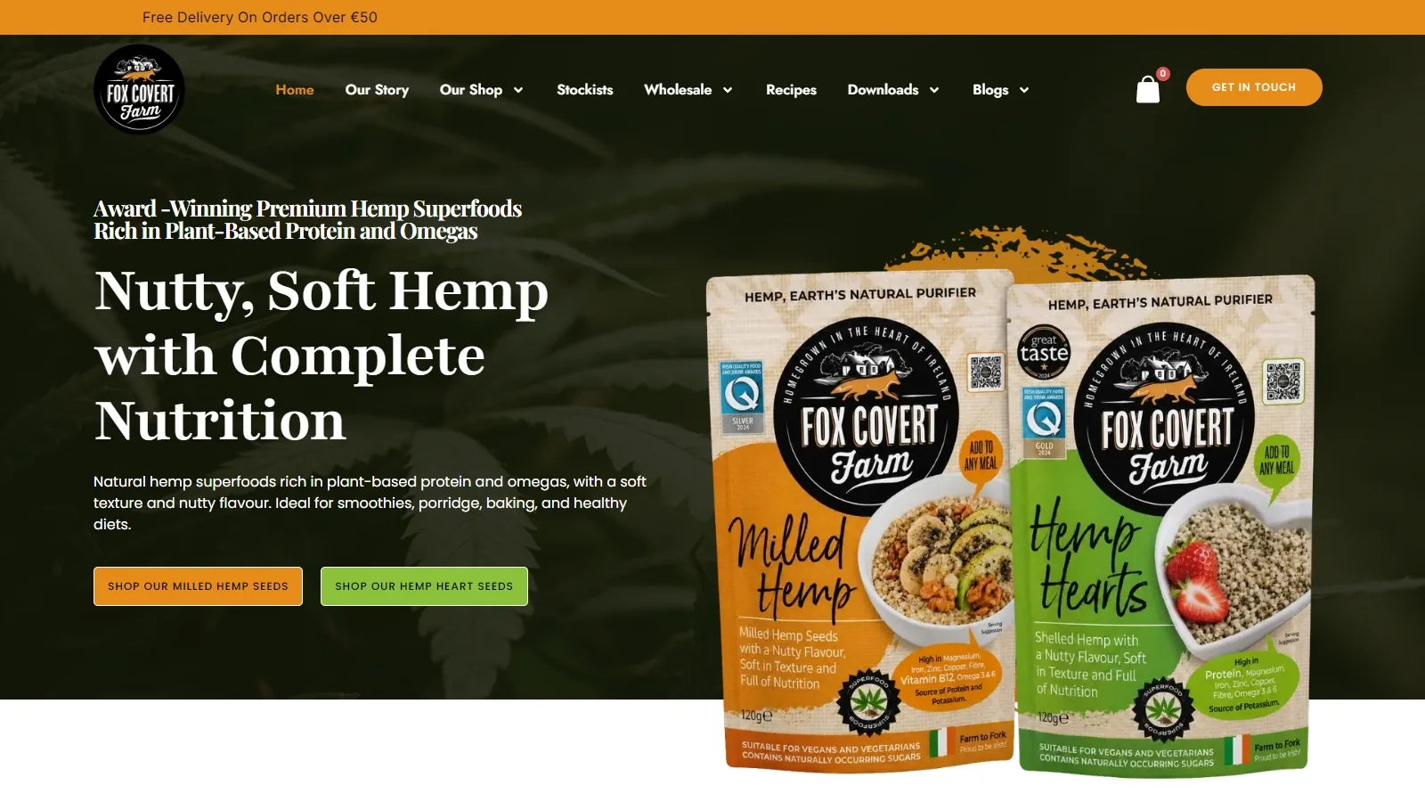 Homepage · Nutty Soft Hemp